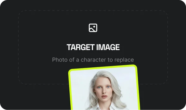 UPLOAD YOUR TARGET SCENE: Now, choose the setting image you want to place your new character onto.