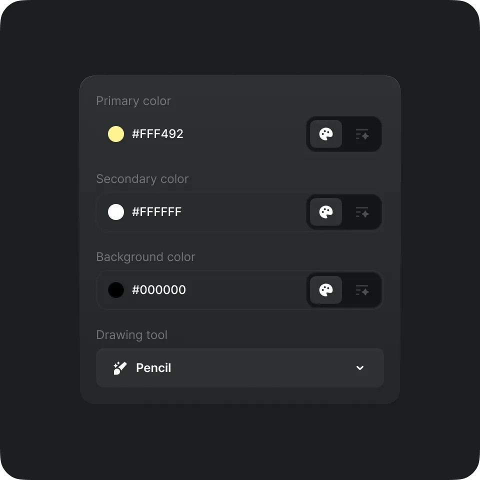 Advanced settings (Optional).